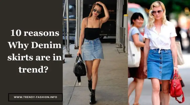 10 reasons why denim skirts are in trend?